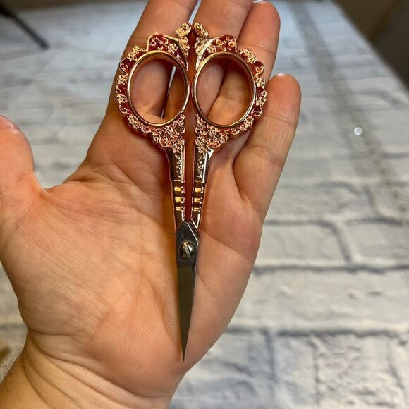 Embroidery scissors - Rose Gold - Picture 3 of 8